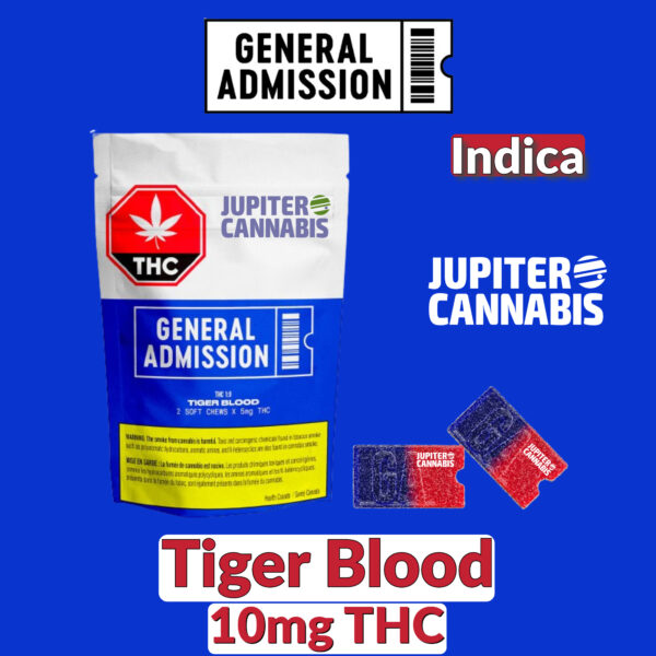 General Admission Tiger Blood THC Gummies