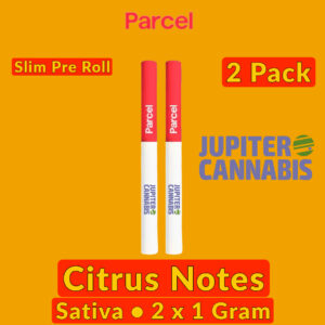 Parcel Citrus Notes 1 Gram Pre Rolls