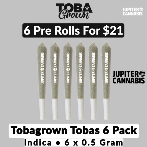 Tobagrown Tobas Indica 6 Pack