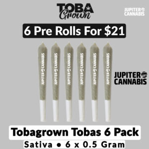 Tobagrown Tobas Sativa 6 Pack
