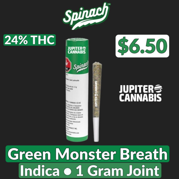 Spinach Green Monster Breath Joint