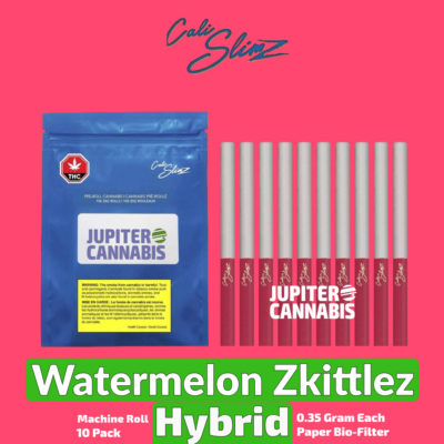 Cali Slimz Cali Slimz Watermelon Zkittlez 10 Pack - Jupiter Cannabis Winnipeg