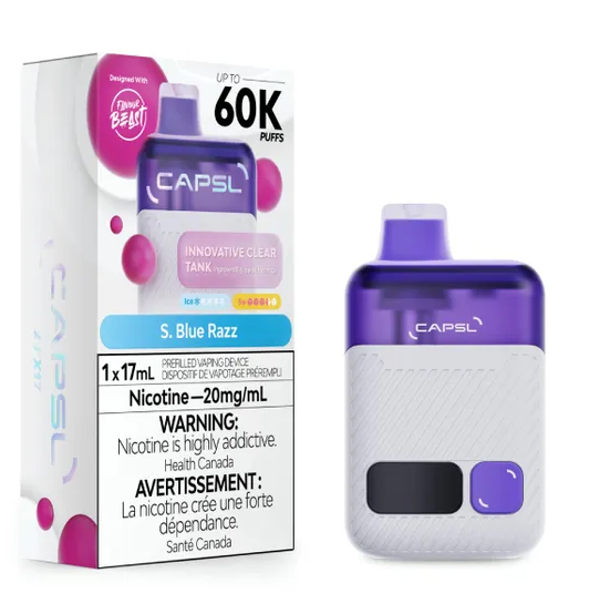 CAPSL AFX17 Disposable - S. Blue Razz