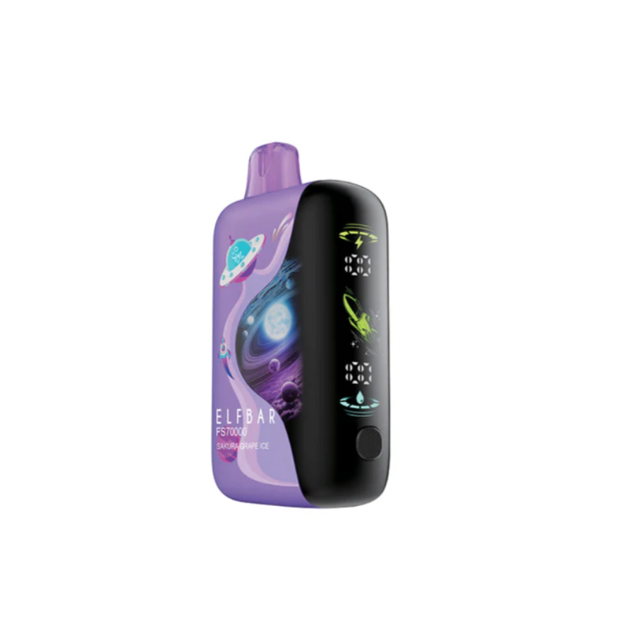 Elfbar FS70K Disposable - Sakura Grape Ice
