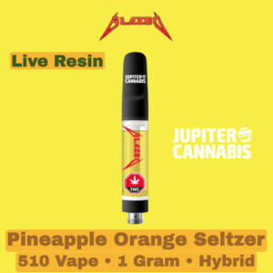 Blazed Pineapple Orange Seltzer Live Resin 1g Vape