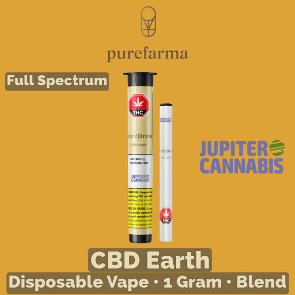 Purefarma Earth CBD Vape Disposable