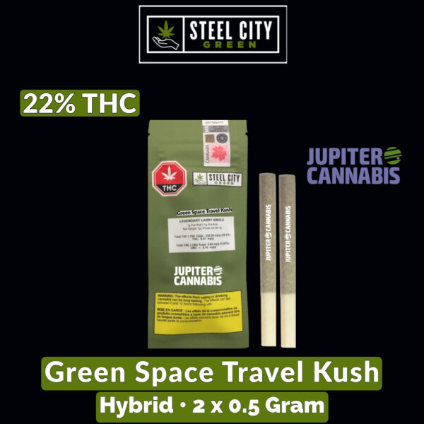 Steel City Green Space Travel Kush 2 Pack