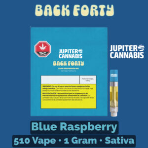 Back Forty Blue Raspberry Ice Vape