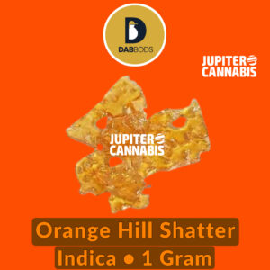 Dab Bods Orange Hill Indica Shatter