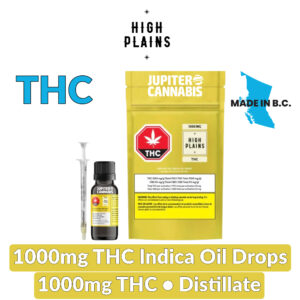 High Plains – 1000mg THC Indica Oil Drops