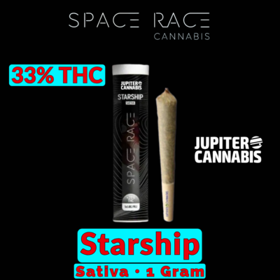 Space Race Space Race Starship 1g Joint - Jupiter Cannabis Winnipeg