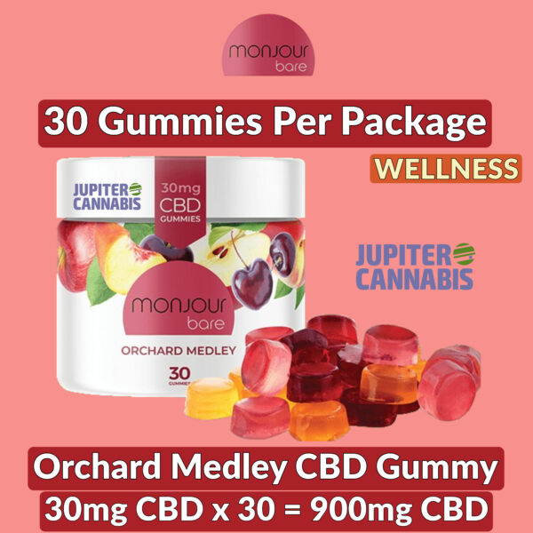 Monjour Orchard Medley CBD Gummy