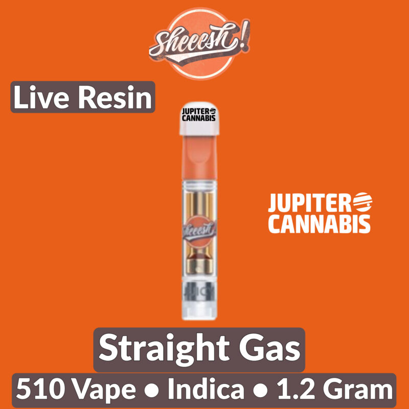 Sheesh Sheesh Straight Gas Live Resin Vape - Jupiter Cannabis Winnipeg