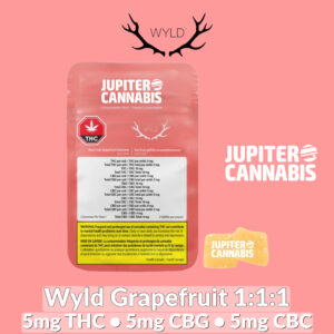 Wyld Grapefruit 1:1:1 THC:CBG:CBC