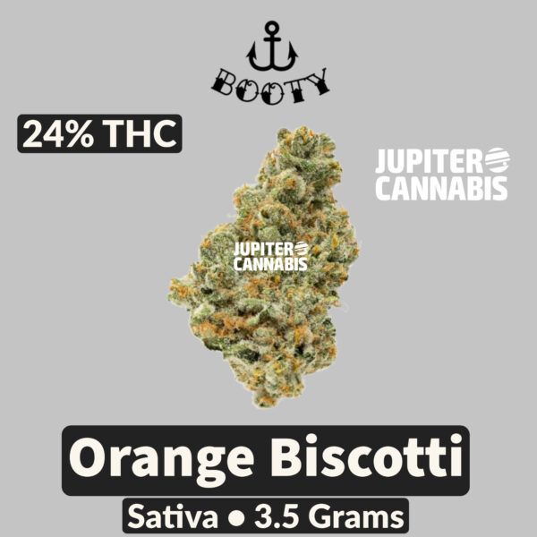 Booty Sativa 3.5g - Orange Biscotti