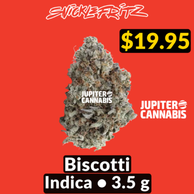Snicklefritz Snicklefritz Biscotti 3.5g - Jupiter Cannabis Winnipeg