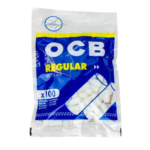 OCB Regular Filters Bag of 100 - Jupiter Cannabis Winnipeg