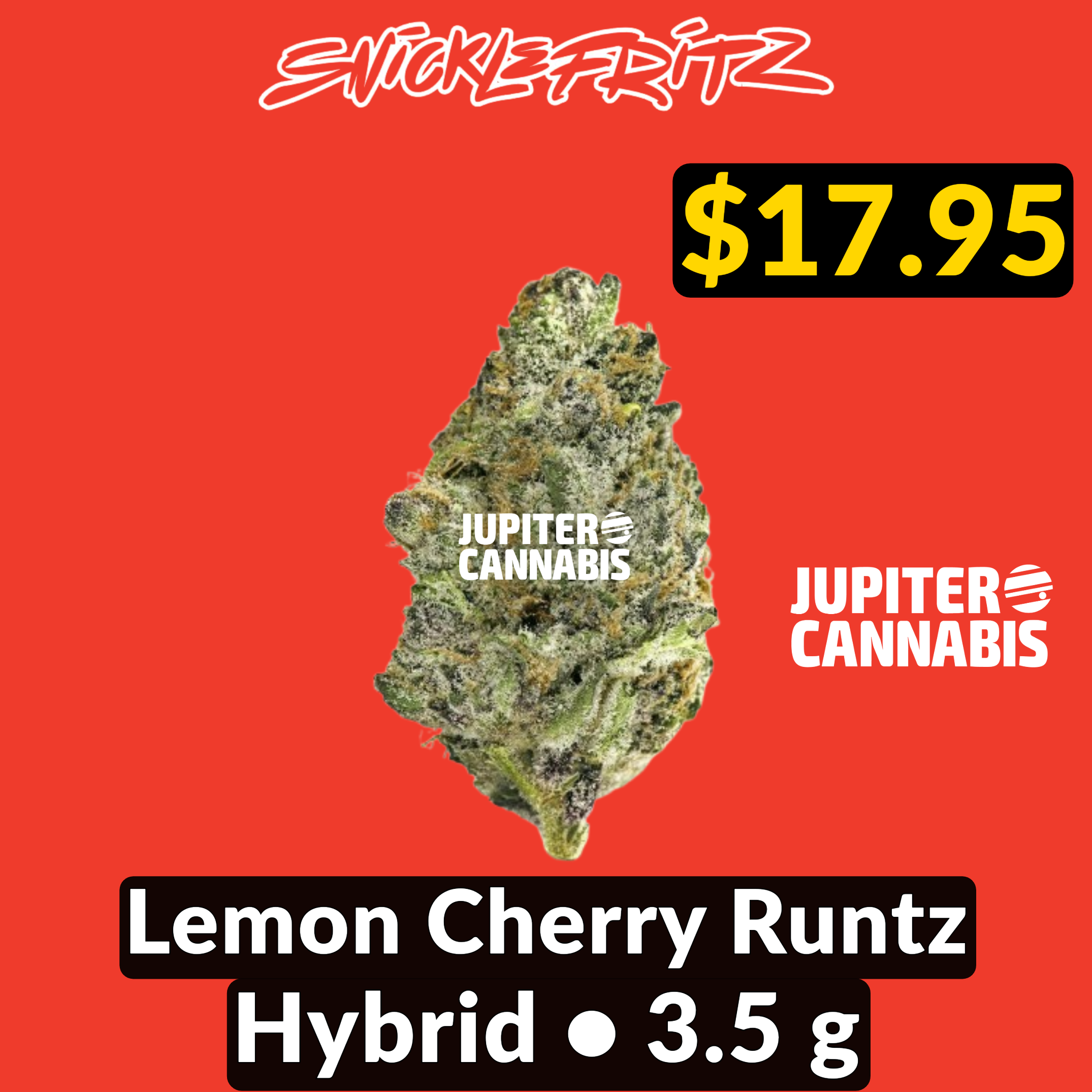 Snicklefritz Lemon Cherry Runtz 3.5g