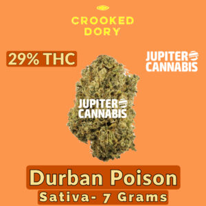 Crooked Dory Durban Poison 7 Grams