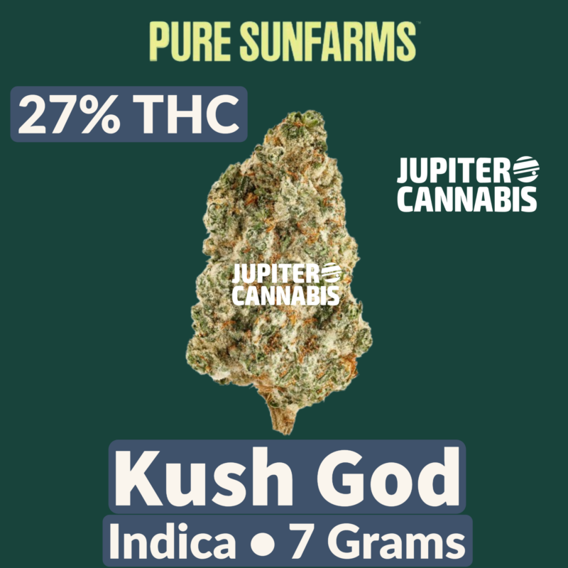 Pure Sunfarms Pure Sunfarms Kush God 7 Grams - Jupiter Cannabis Winnipeg