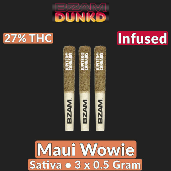 BZAM DUNKD Maui Wowie Infused 3 pack