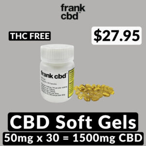 Frank CBD Caps 50mg 30 Pack
