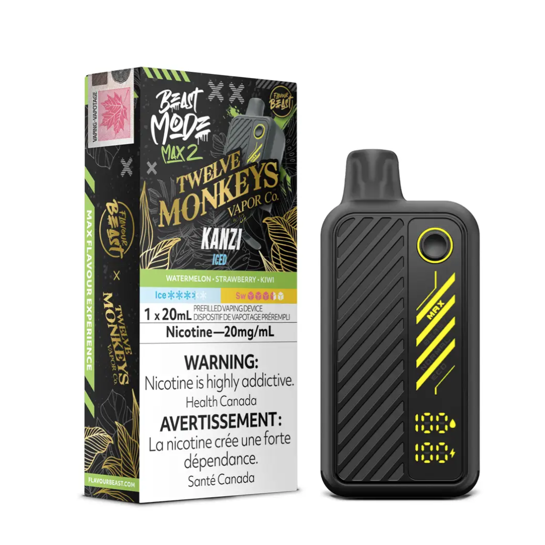 Flavour Beast x Twelve Monkeys Beast Mode Max 2 Kanzi Iced