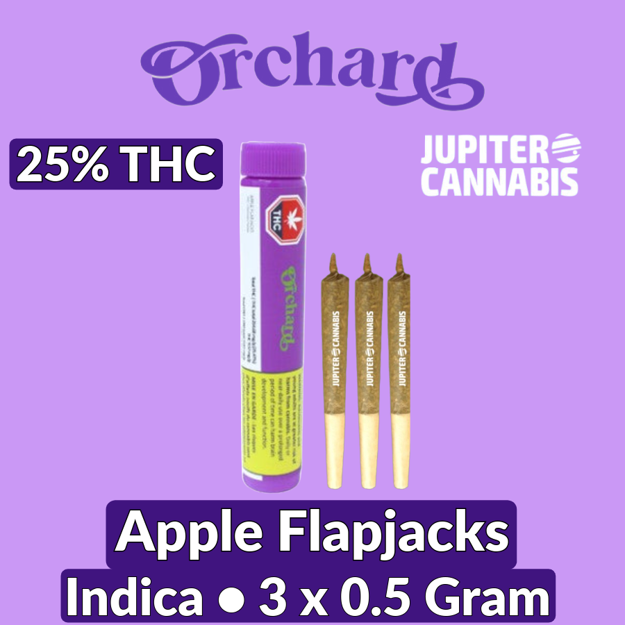 Orchard Apple Flapjacks 3 Pack