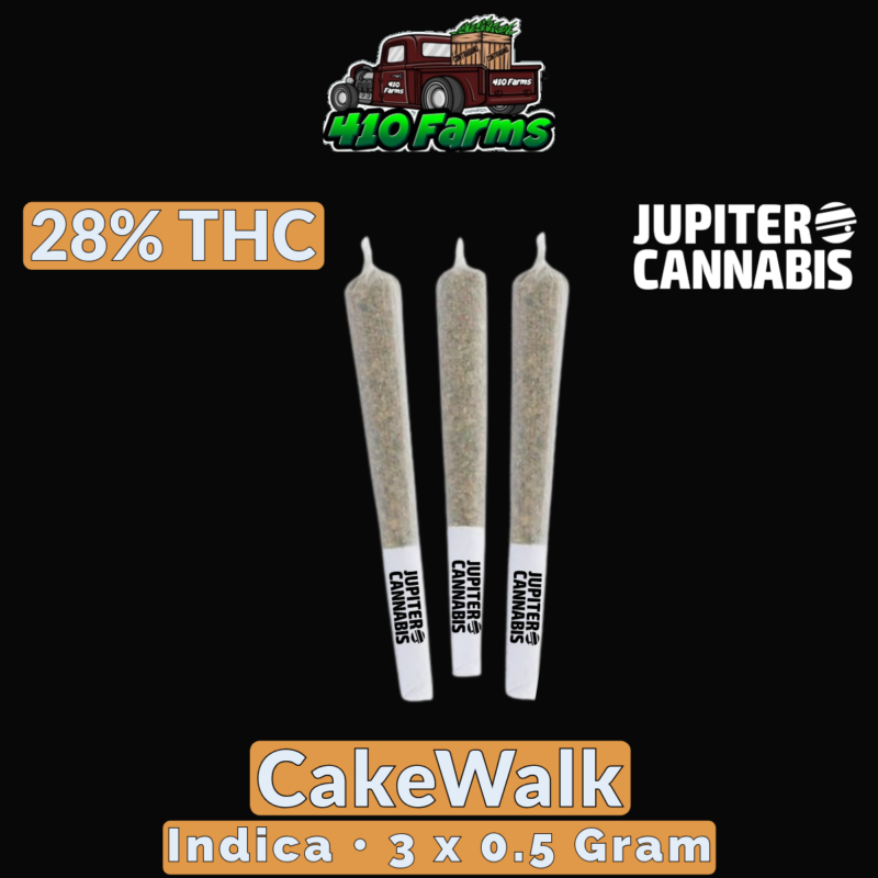 410 Farms 410 Farms Cakewalk 3 Pack - Jupiter Cannabis Winnipeg