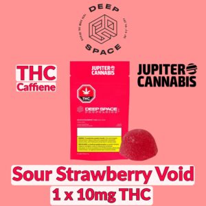 Deep Space Propulsion Sour Strawberry Void Gummies