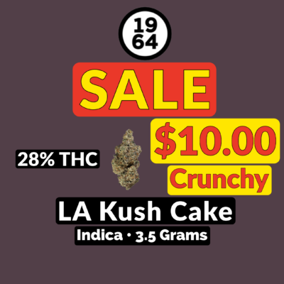 1964 1964 LA Kush Cake 3.5g - Jupiter Cannabis Winnipeg