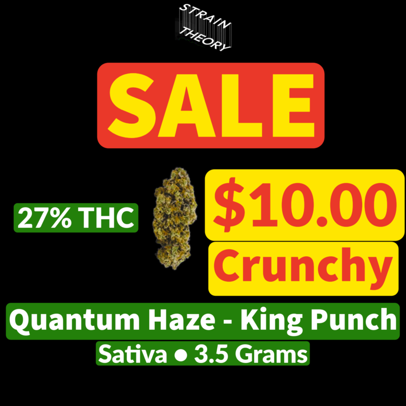Strain Theory Quantum Haze 3.5g Strain Theory Quantum Haze 3.5g - Jupiter Cannabis Winnipeg