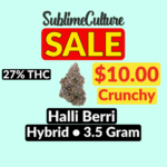 Sublime Culture Halli Berri 3.5g Sublime Culture Halli Berri 3.5g - Jupiter Cannabis Winnipeg