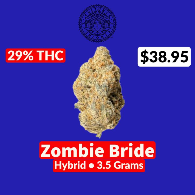 Cultures Chloris Cultures Chloris Zombie Bride 3.5g - Jupiter Cannabis Winnipeg