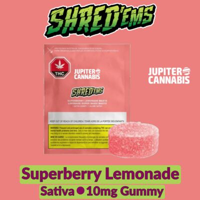 Shred'ems Shred’ems Superberry Lemonade Max10 - Jupiter Cannabis Winnipeg