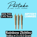 Partake Partake Rainbow Zkittlez 3 Pack - Jupiter Cannabis Winnipeg