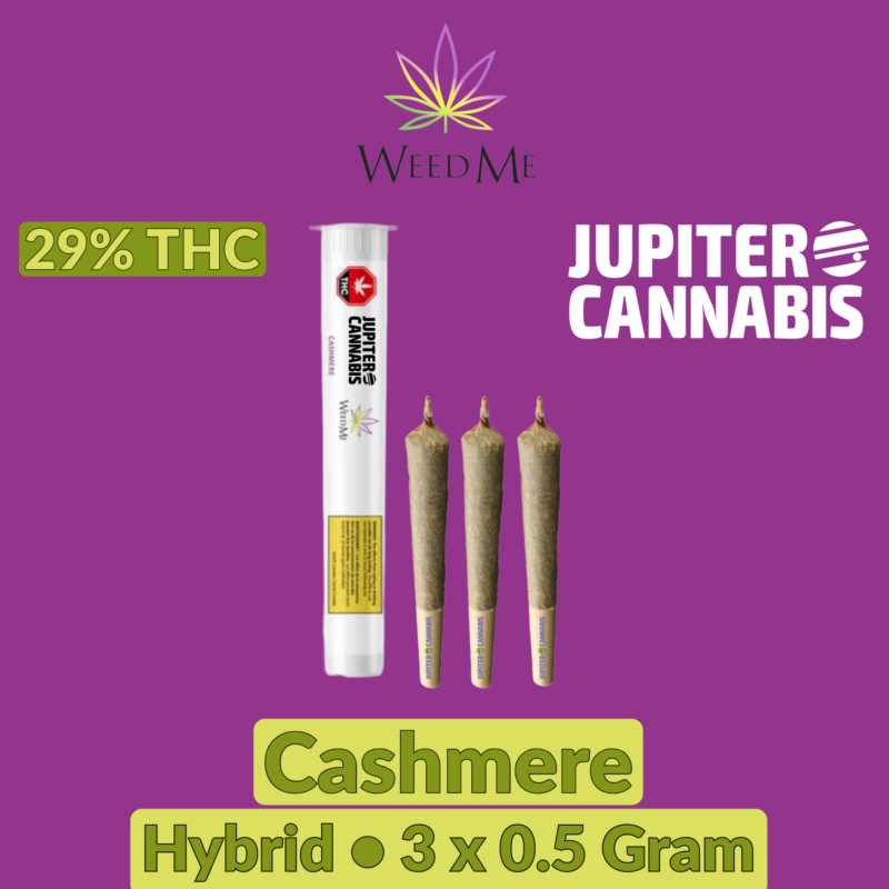 Weed Me Weed Me Cashmere 3 Pack - Jupiter Cannabis Winnipeg