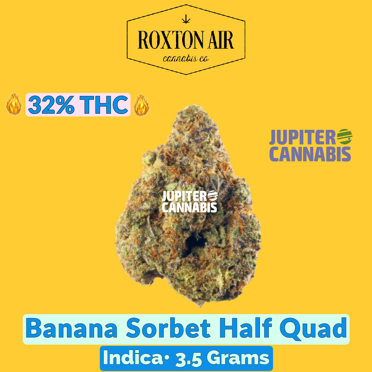 Roxton Air Banana Sorbet Half Quad