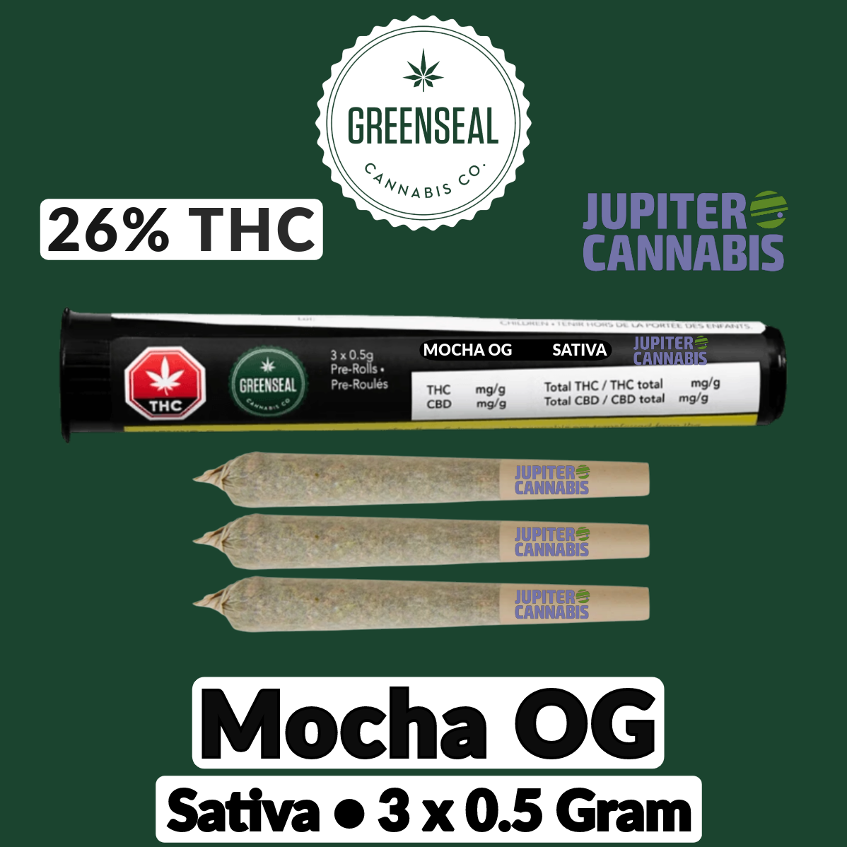 Greenseal Mocha OG 3 Pack