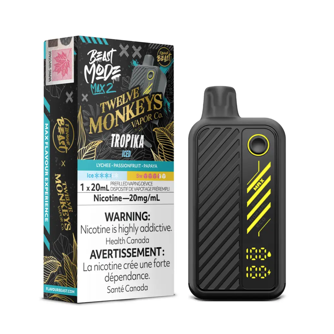 Flavour Beast x Twelve Monkeys Beast Mode Max 2 Tropika Iced