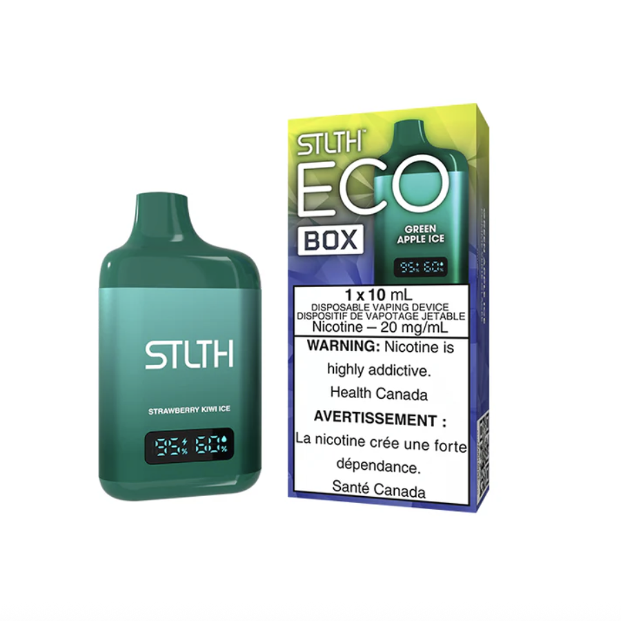 STLTH ECO Box Disposable Green Apple Ice