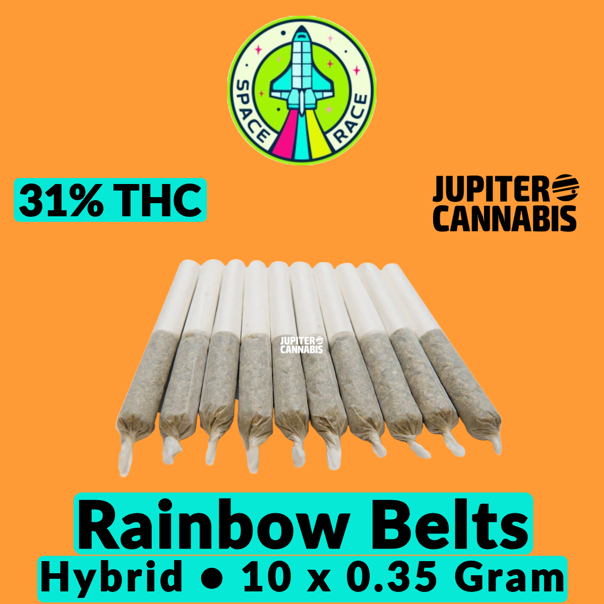 Space Race Pluto Puffs 10 Pack