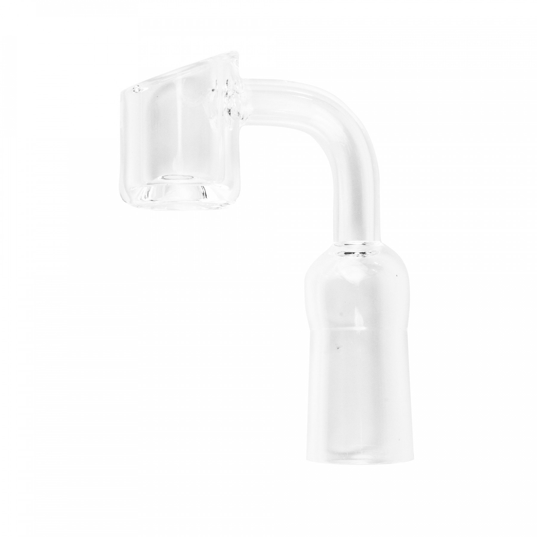 IRIE Quartz 14mm Female 90° 4mm Thick Banger - Quartz