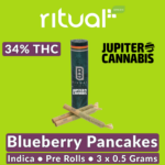 Ritual Blueberry Pancakes 3 Pack Ritual Blueberry Pancakes 3 Pack - Jupiter Cannabis Winnipeg