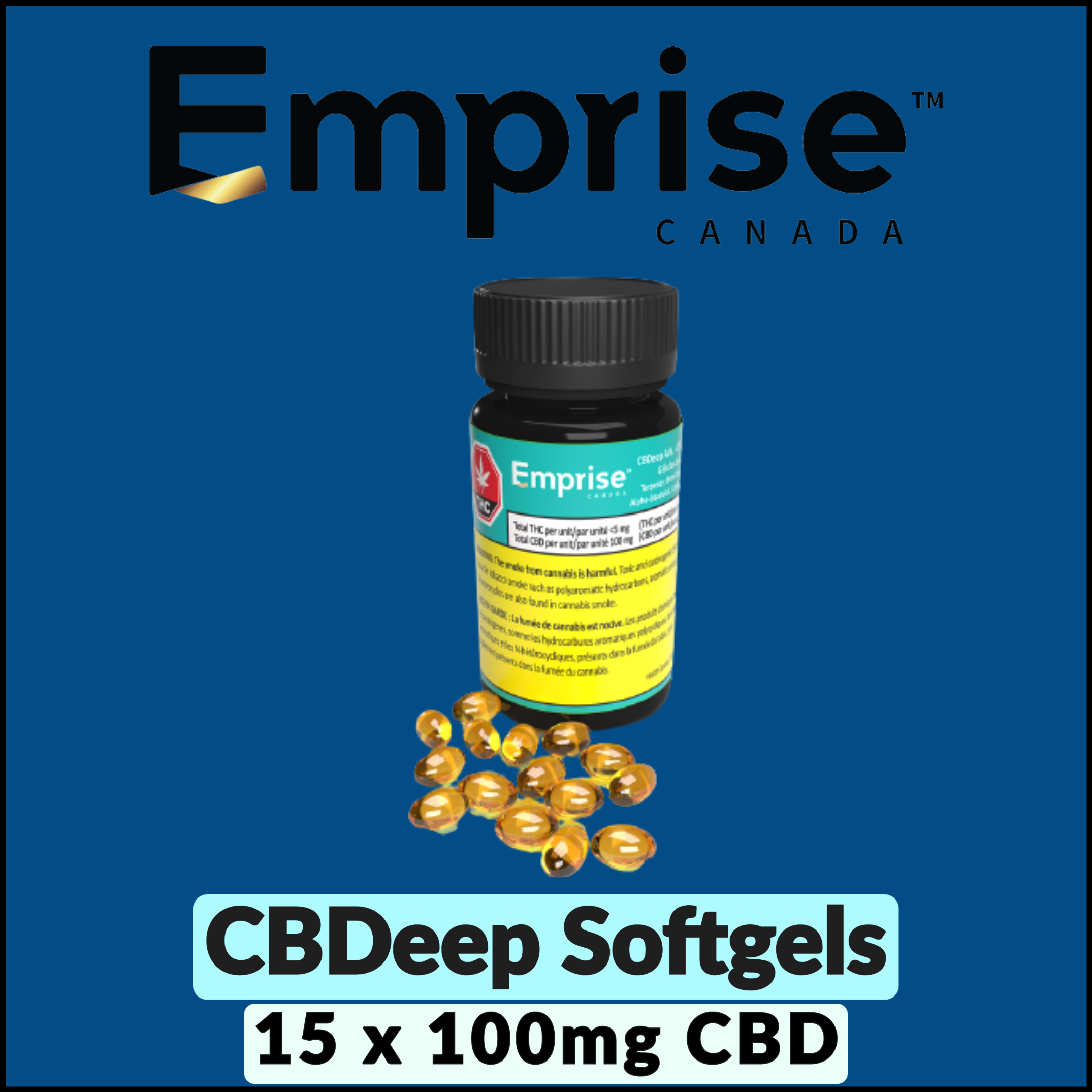 Emprise CBDeep Softgels