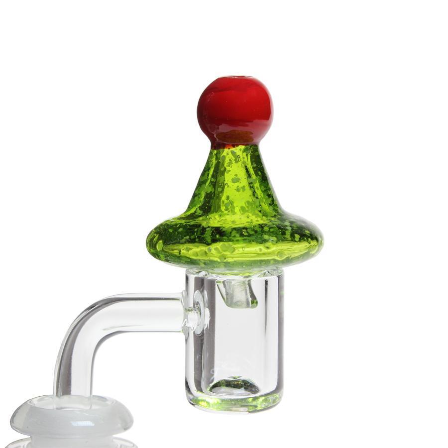 Vibrant Spiral - Carb Cap - Green