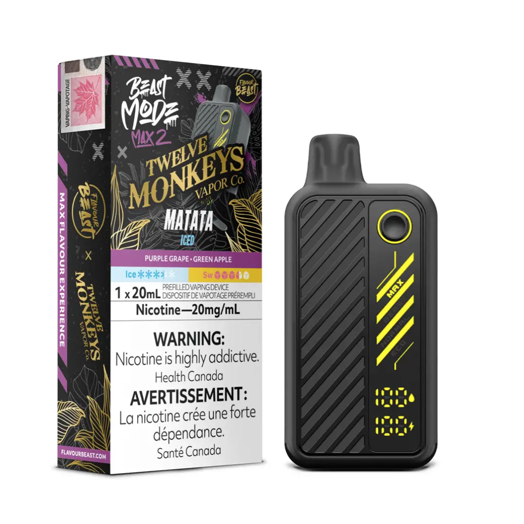 Flavour Beast x Twelve Monkeys Beast Mode Max 2 Matata Iced