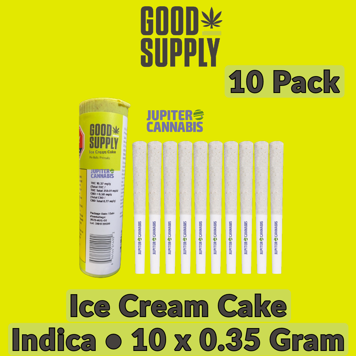 Good Supply Ice Cream Cake 0.35g 10 Pack