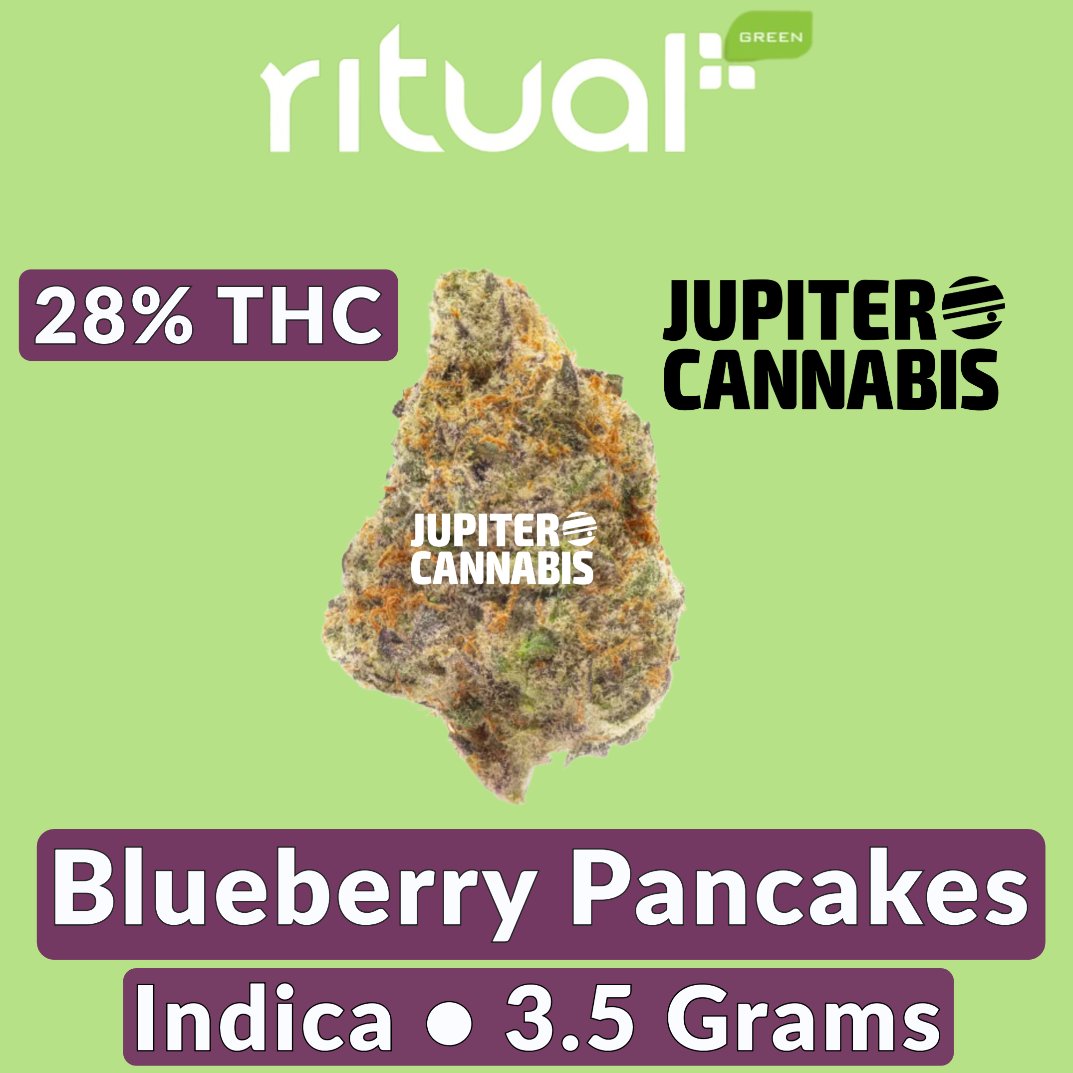 Ritual Blueberry Pancakes 3.5 g