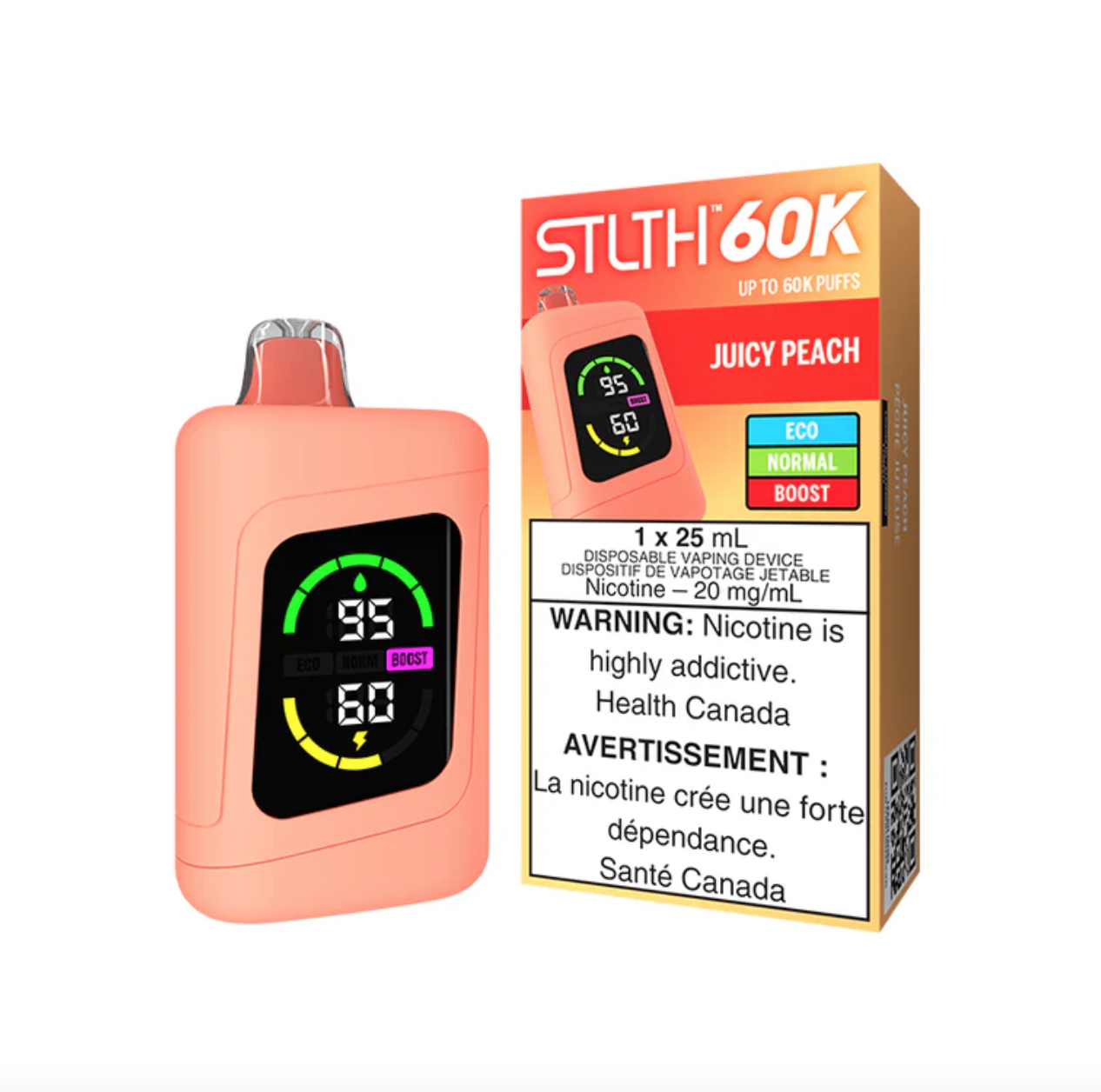 STLTH 60K Disposable Juicy Peach